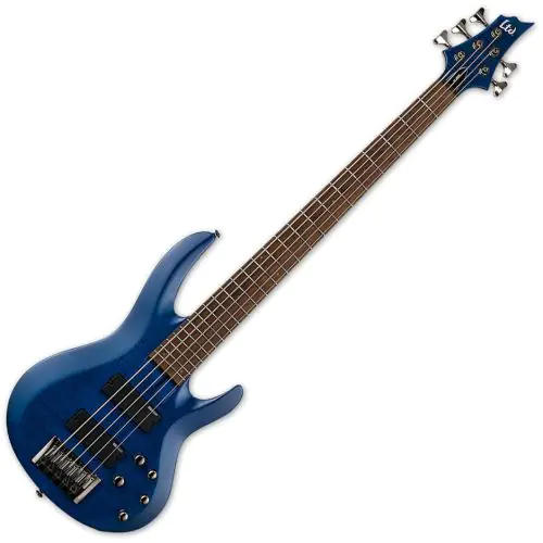 ESP LTD B-205FM Electric Bass See Thru Blue B Stock sku number LB205FMSTB.B