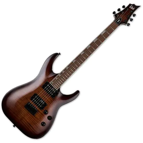 ESP LTD H-200FM Electric Guitar Dark Brown Sunburst B Stock sku number LH200FMDBSB.B