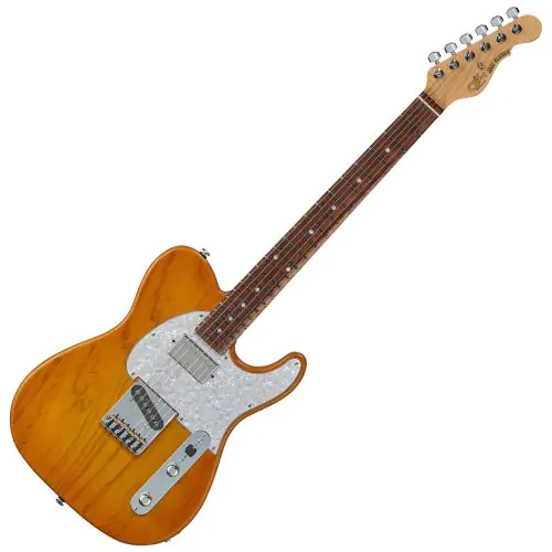 G&L ASAT Classic Bluesboy USA Fullerton Deluxe in Honey Burst sku number FD-ASTCB-HNB-CR