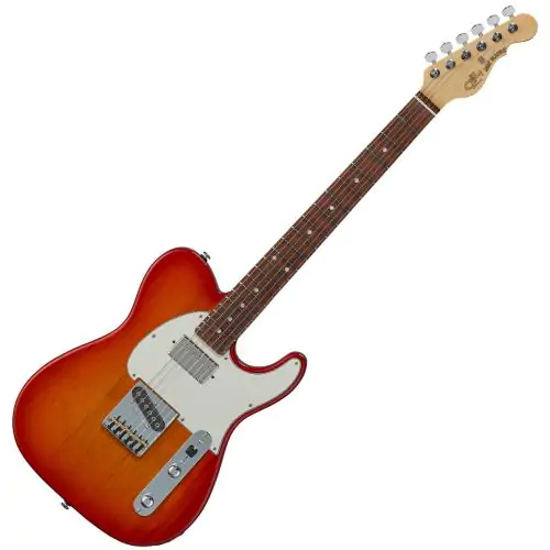 G&L ASAT Classic Bluesboy USA Fullerton Deluxe in Cherry Burst Rosewood sku number FD-ASTCB-CHY-CR