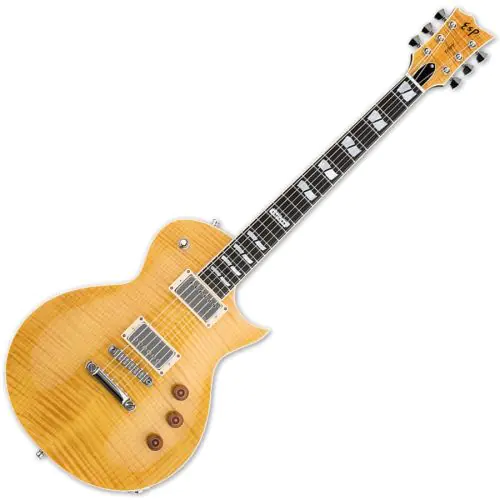 ESP USA Eclipse EMG Electric Guitar in Vintage Natural Finish sku number EUSECEMGVNAT