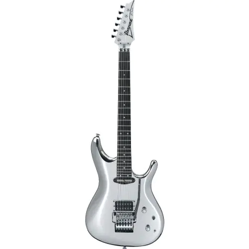 Ibanez Joe Satriani Signature JS1 Chrome CR Electric Guitar w/Case sku number JS1CR