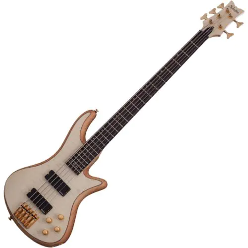 Schecter Stiletto Custom-5 Electric Bass Gloss Natural sku number SCHECTER2541