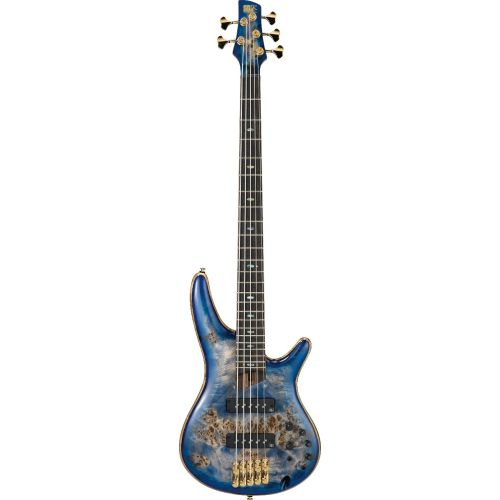 Ibanez SR Premium 5 String Cerulean Blue Burst Bass Guitar