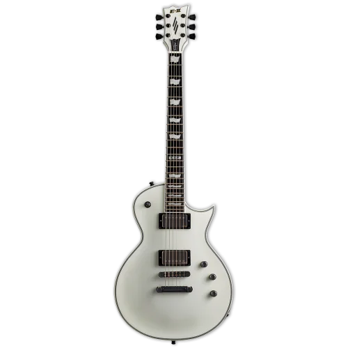 ESP E-II Eclipse Snow White Satin Electric Guitar w/Case sku number EIIECSWS