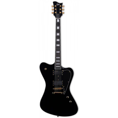 ESP LTD SPARROWHAWK Bill Kelliher Mastodon Black Electric Guitar w/Case sku number LSPARROWHAWKBLK