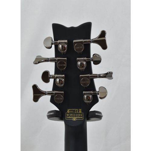 Schecter Stiletto Studio-8 Electric Bass See-Thru Black Satin