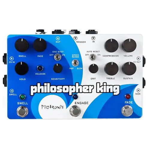 Pigtronix Philosopher King Envelope Generator Sustainer Guitar Pedal sku number EGC