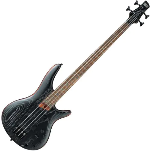 Ibanez SR Standard Electric Bass Silver Black Flat sku number SR670SKF