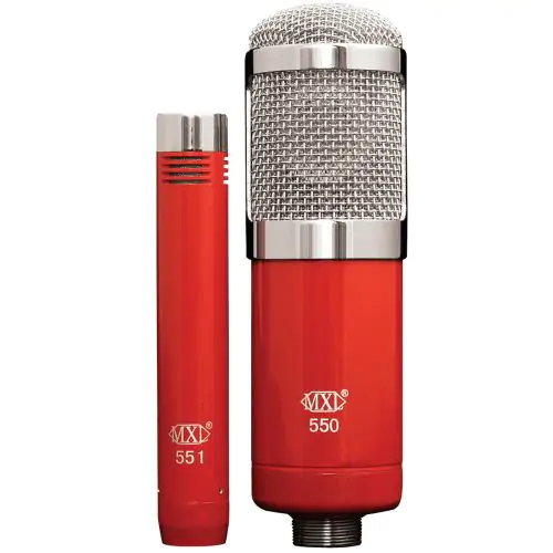 MXL 550/551R Microphone Ensemble sku number MXL-550/551R