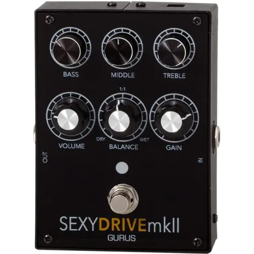 Gurus Sexy Drive Mk II Ultra Dynamic Overdrive/Boost Pedal sku number GURUS-SDMKII