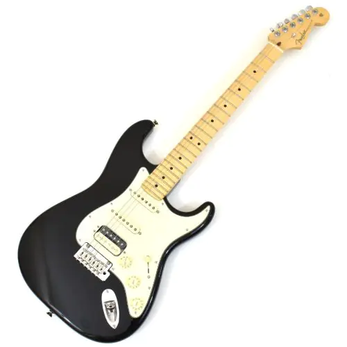 Fender American Pro Stratocaster HSS Shawbucker Electric Guitar in Black sku number 0113042706