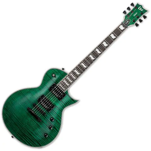 ESP LTD EC-1000 Electric Guitar See Thru Purple B-Stock 1396 sku number LEC1000FMSTP.B 1396