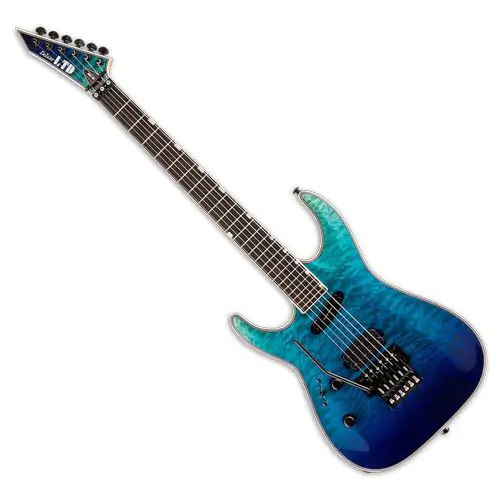 ESP LTD MH-1000HS Left-Handed Electric Guitar Violet Shadow Fade sku number LMH1000HSQMVSHFDLH