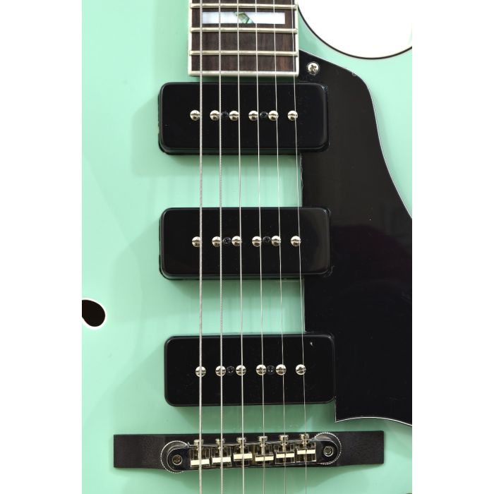 Dean Palomino Hollow Body Electric Guitar Sea Green Palomino Sg St