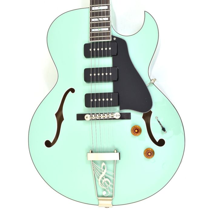 Dean Palomino Hollow Body Electric Guitar Sea Green Palomino Sg St