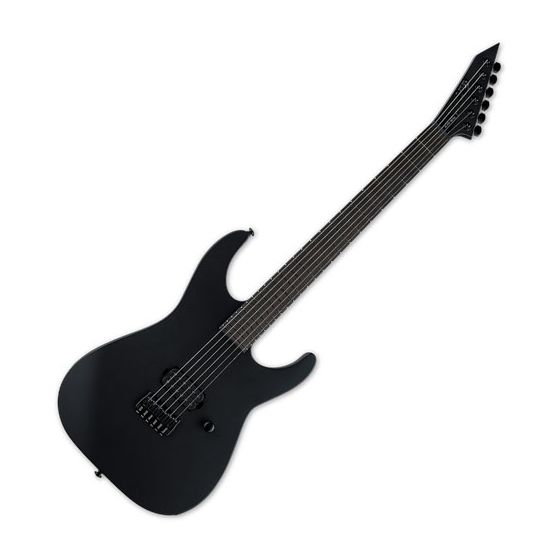 ESP LTD M-HT Black Metal Electric Guitar Black Satin sku number LMHTBKMBLKS