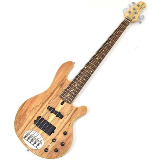 Lakland Skyline Series 55-02 Deluxe Spalted Maple Top 5 String Electric Bass Natural sku number S55-02D NAT