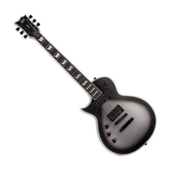 ESP LTD EC-1001T CTM Left Handed Electric Guitar Silver Sunburst Satin sku number LEC1001TCTMSSBSLH