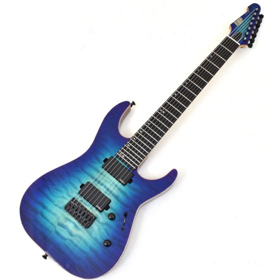 ESP USA M-7 HT Electric Guitar Violet Shadow sku number EUSM7HTQMEB55E4