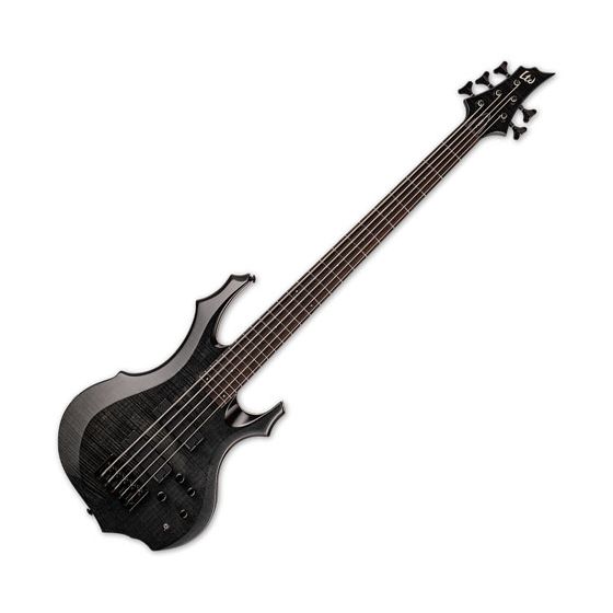 ESP LTD F-1005 5 String Electric Bass See Thru Black sku number LF1005FMSTBLK