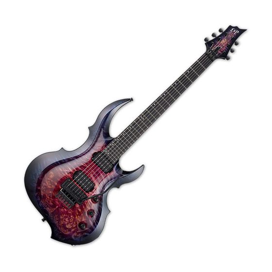 ESP FRX CTM Electric Guitar Magenta Blue Burst sku number EFRXCTMFRBMMAGBLUB