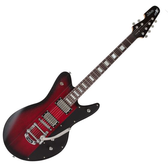Schecter Robert Smith UltraCure Electric Guitar Red Burst sku number SCHECTER364