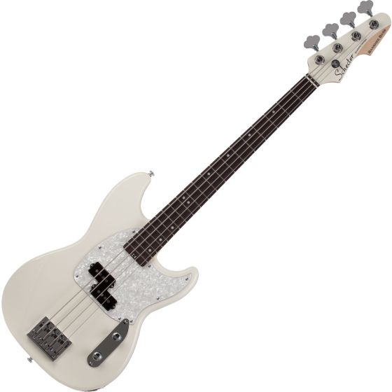 Schecter Banshee Electric Bass Olympic White sku number SCHECTER1442