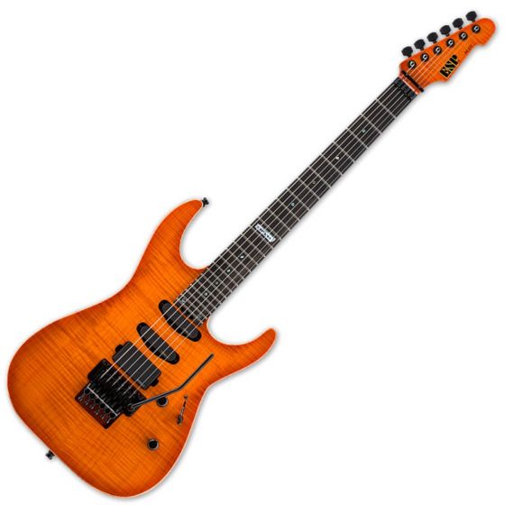 ESP USA M-III EMG Electric Guitar in Copper Sunburst sku number EUSMIIIEMGCSBE