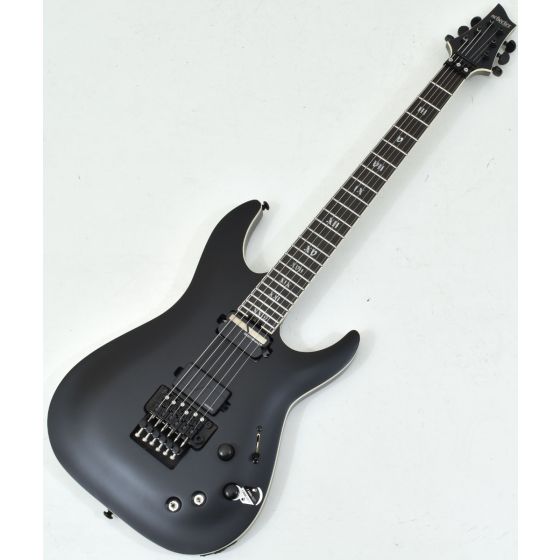 Schecter C-1 FR-S SLS Evil Twin Electric Guitar Satin Black B-Stock 1182 sku number SCHECTER1348.B 1182