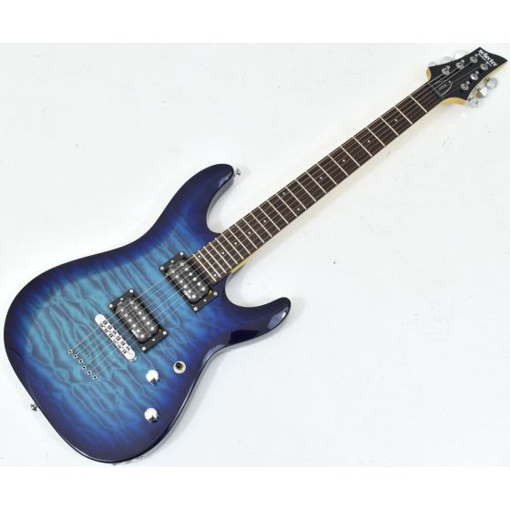 Schecter C-6 Plus Electric Guitar Ocean Blue Burst B-Stock 0718 sku number SCHECTER443.B 0718