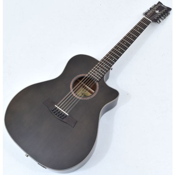 Schecter Orleans Studio-12 Acoustic Guitar Satin See Thru Black B-Stock 9350 sku number SCHECTER3714.B 9350