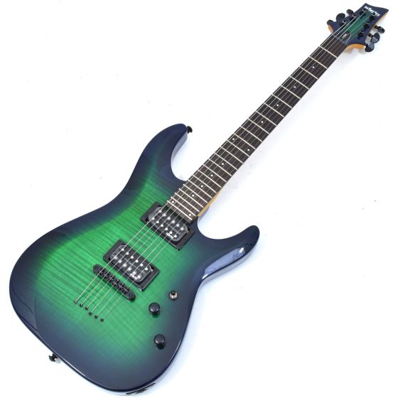 Schecter C-6 Elite Electric Guitar Aqua Burst B-Stock 4324 sku number SCHECTER782.B 4324