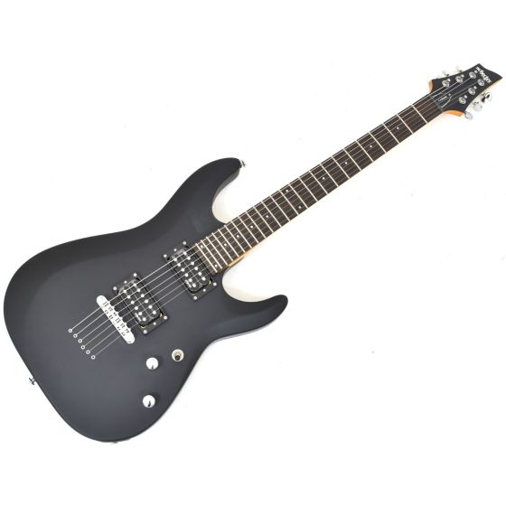 Schecter C-6 Deluxe Electric Guitar Satin Black B-Stock 0989 sku number SCHECTER430.B 0989