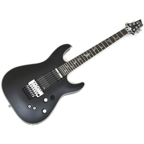 Schecter Damien Platinum-6 FR S Electric Guitar Satin Black B-Stock 0286 sku number SCHECTER1189.B 0286