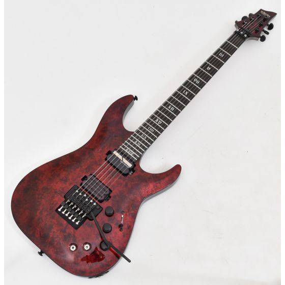 Schecter C-1 FR-S Apocalypse Electric Guitar in Red Reign B Stock 0716 sku number SCHECTER3057.B 0716