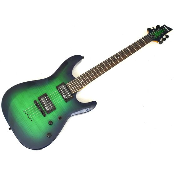 Schecter C-6 Elite Electric Guitar Aqua Burst B-Stock 0043 sku number SCHECTER782.B 0043