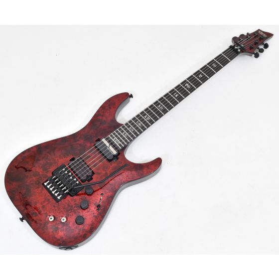 SCHECTER エレキギターレッド Projected by USA 1996 - メルカリ