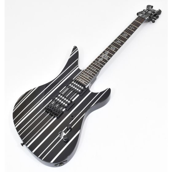 Schecter Synyster Standard HT Electric Guitar Gloss Black Silver Pinstripes B Stock 2125 sku number SCHECTER1748.B 2125