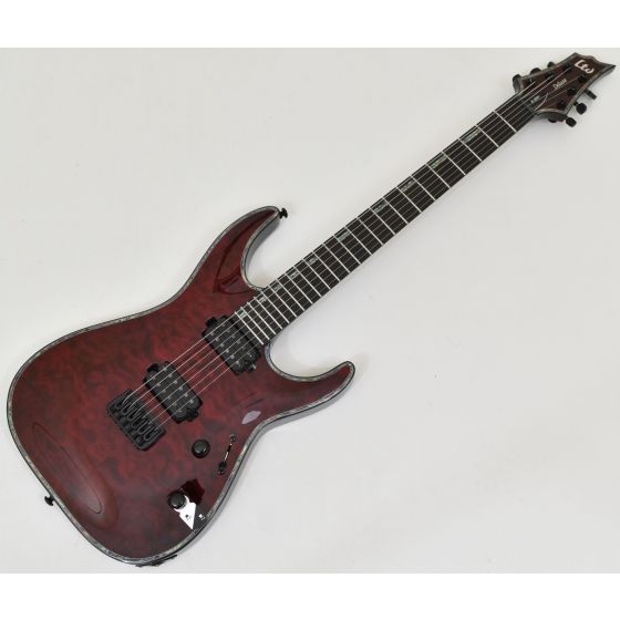ESP LTD H-1001 Guitar See-Thru Black Cherry B-Stock 0399 sku number LH1001QMSTBC.B 0399