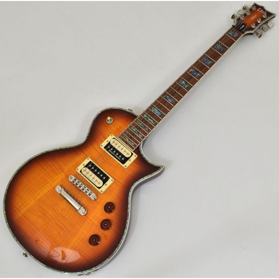 ESP LTD EC-1000 ASB Amber Sunburst Guitar B Stock 1022 sku number LEC1000ASB.B 1022
