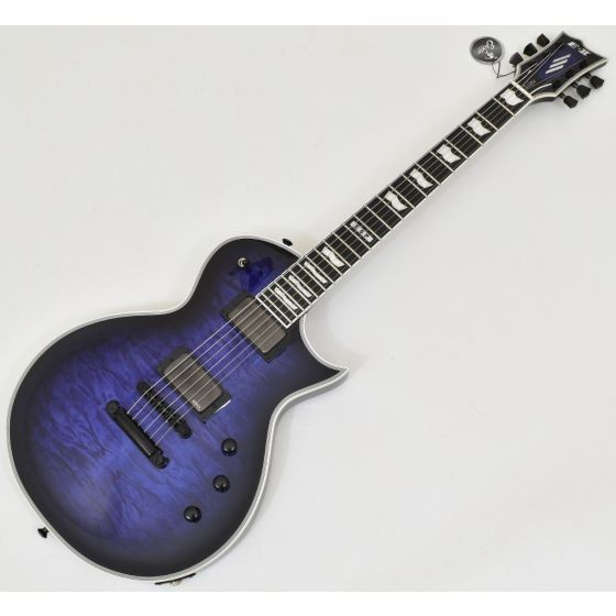 ESP E-II Eclipse QM Guitar Reindeer Blue B-Stock 53203 sku number EIIECQMRDB.B 53203