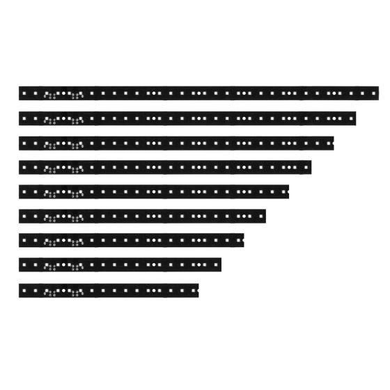 Martin VC-Strip 15 Creative 32x1 LED Video Strip sku number 90357440HU