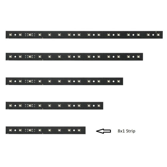 Martin VC-Strip 25 Creative 8x1 LED Video Strip sku number 90357320HU