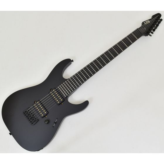 ESP LTD Alex Wade AW-7 Baritone 7 String Guitar Black Satin B-Stock 2412 sku number LAW7BOGBLKS.B 2412