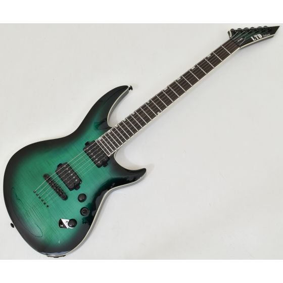ESP LTD H3-1000 Guitar Black Turquoise Burst B-Stock 2286 sku number LH31000FMBLKTB.B 2286