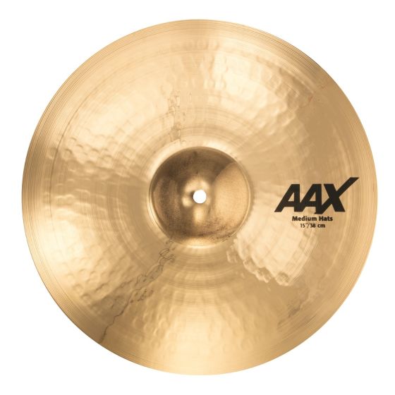 SABIAN 15" AAX Medium Hat Top Brilliant Finish sku number 21502XC/1B