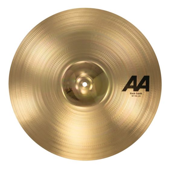 SABIAN 18" AA Rock Crash Brilliant Finish sku number 21809B