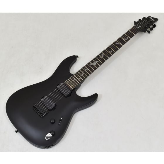 Schecter Damien-6 Guitar Satin Black B-Stock 1562 sku number SCHECTER2470.B 1562