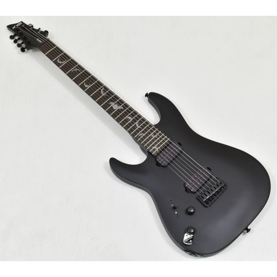 Schecter Damien-7 Left Handed Electric Guitar Satin Black B-Stock 1704 sku number SCHECTER2475.B 1704